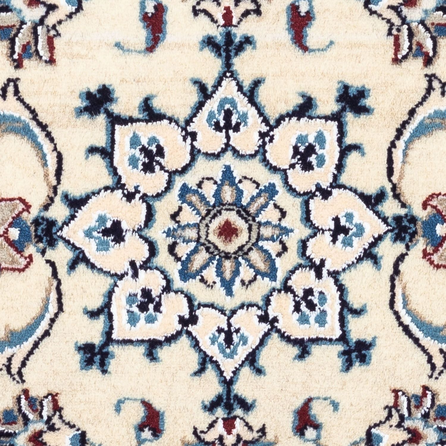 Persisk tæppe - Nain - 135 x 68 cm - beige