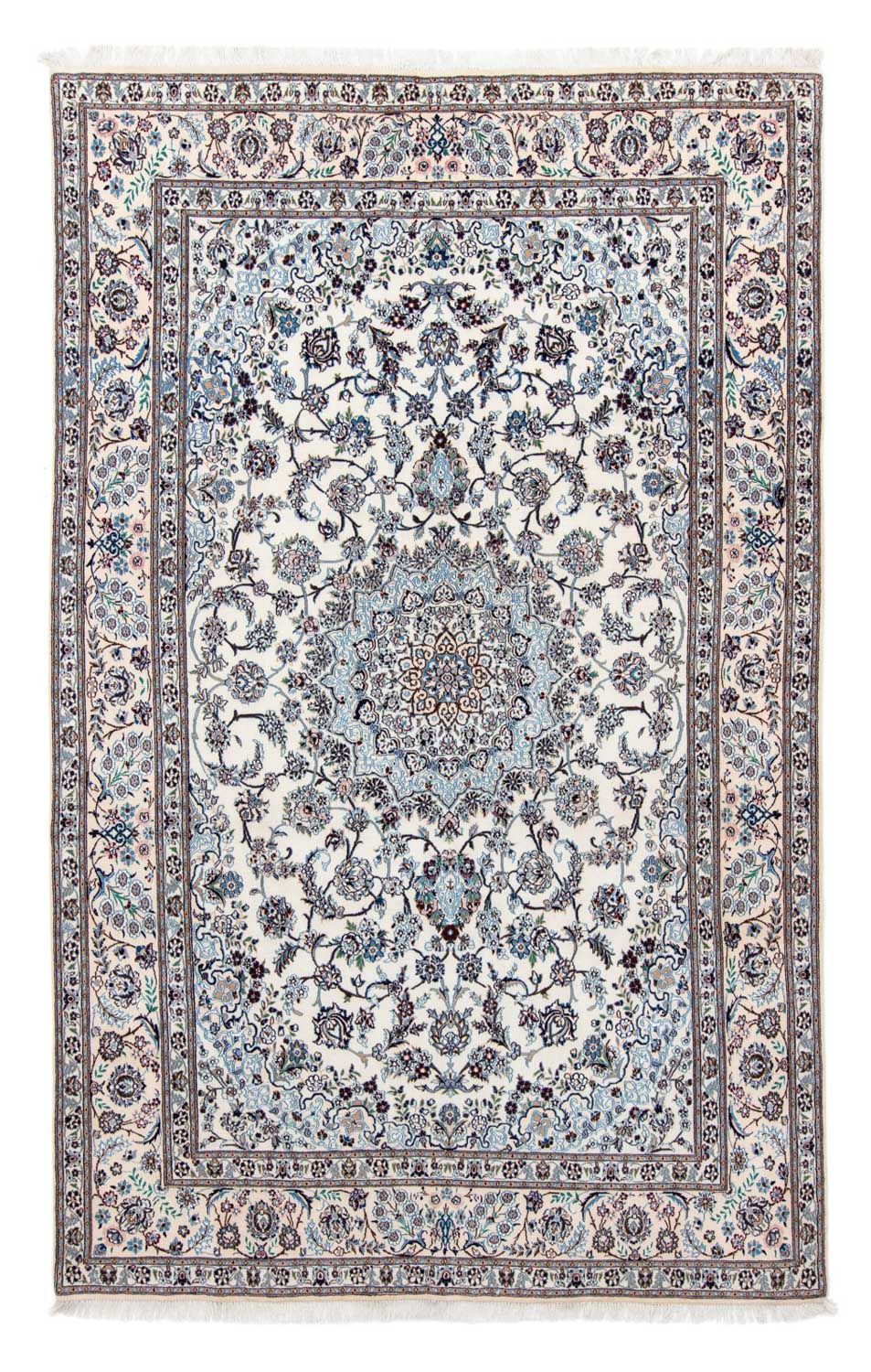Persisk tæppe - Nain - Premium - 302 x 197 cm - beige