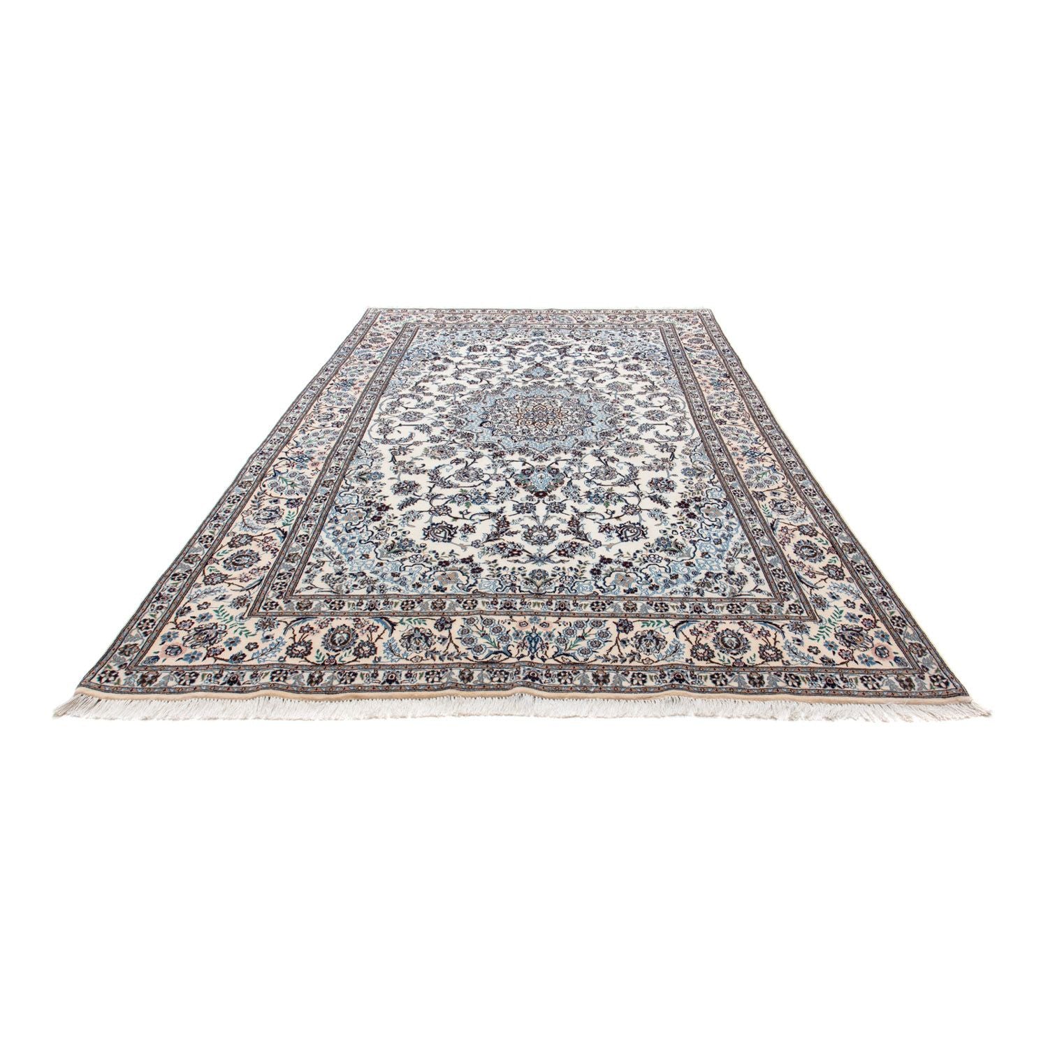 Persisk tæppe - Nain - Premium - 302 x 197 cm - beige