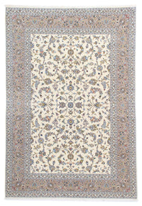 Persisk tæppe - Keshan - 295 x 200 cm - beige