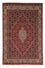 Persisk tæppe - Bijar - 241 x 170 cm - mørkerød