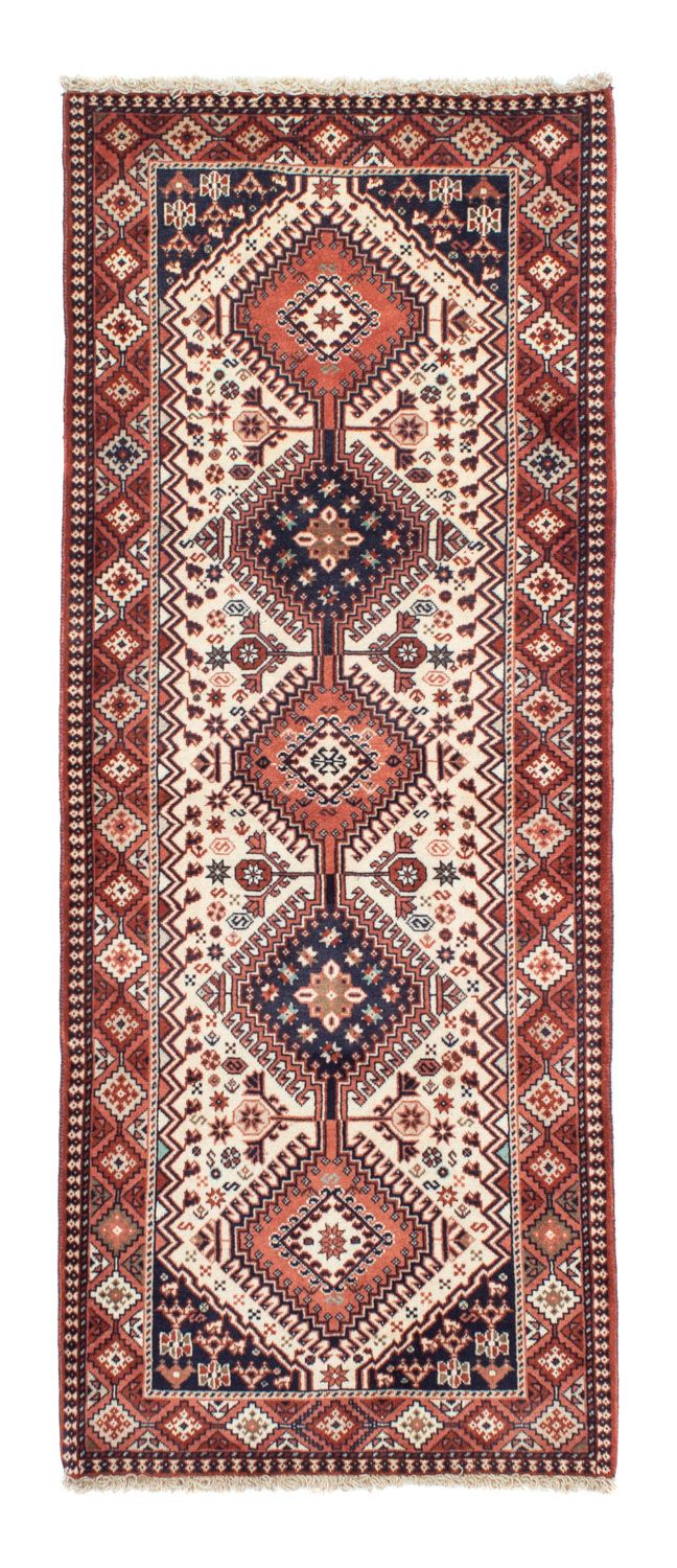 Løber Persisk tæppe - Nomadisk - 200 x 80 cm - beige