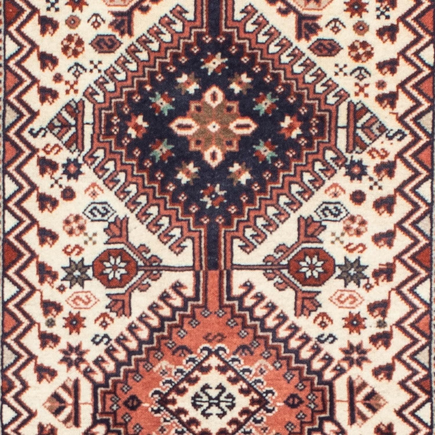 Løber Persisk tæppe - Nomadisk - 200 x 80 cm - beige
