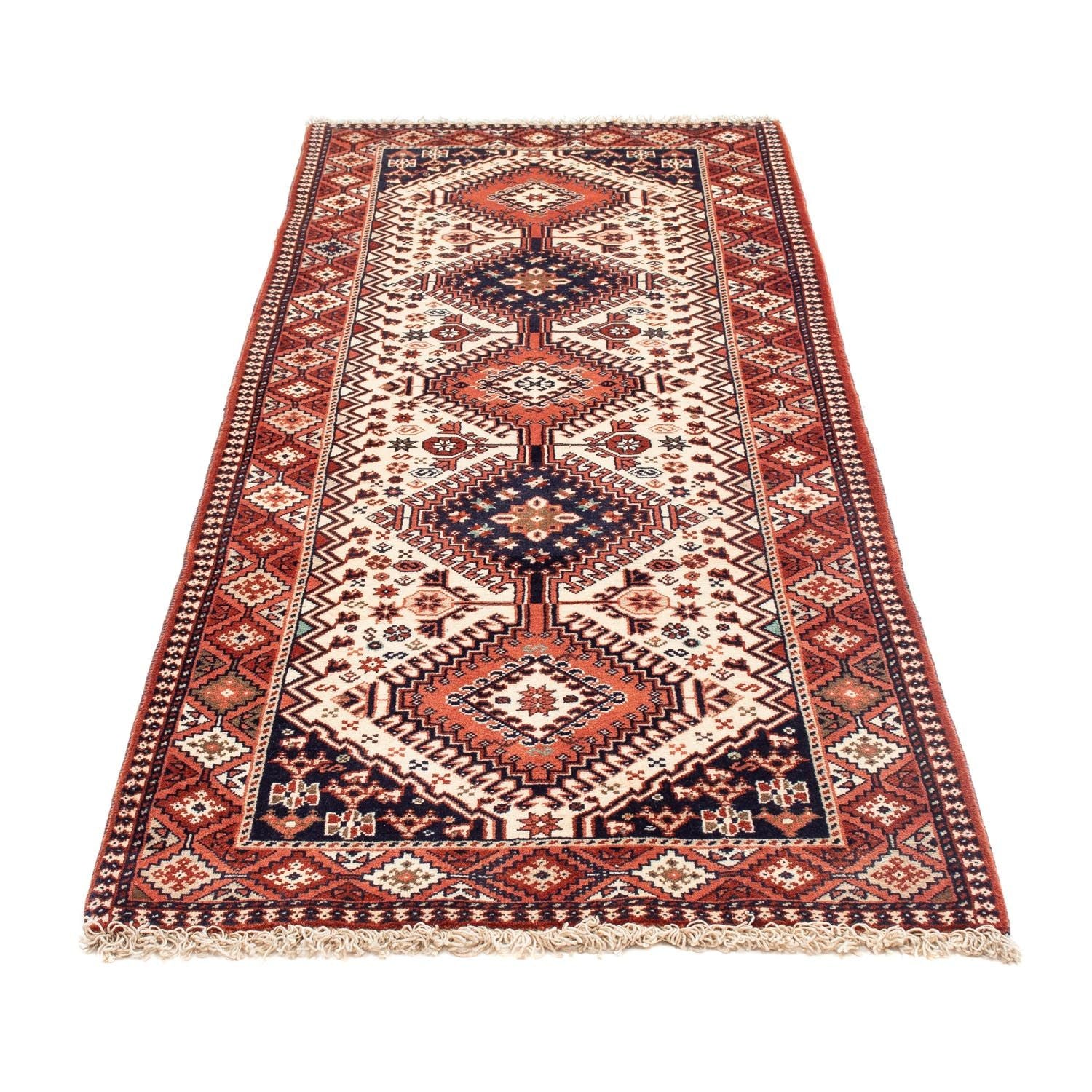 Løber Persisk tæppe - Nomadisk - 200 x 80 cm - beige