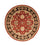 Ziegler Carpet rundt  - 248 x 239 cm - mørkerød