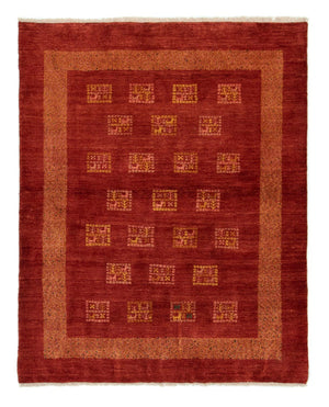 Gabbeh-tæppe - Persisk - 187 x 149 cm - rød