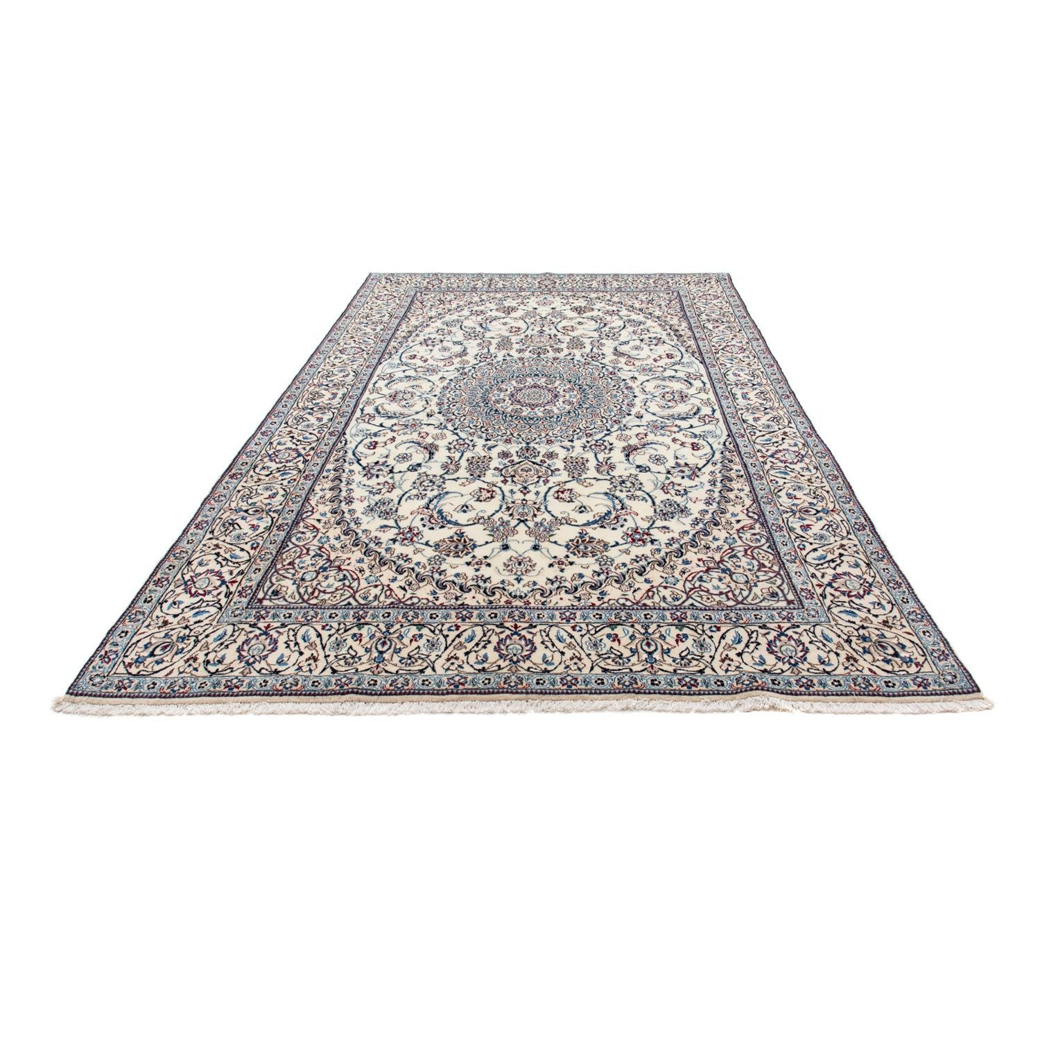 Persisk tæppe - Nain - Royal - 305 x 195 cm - beige