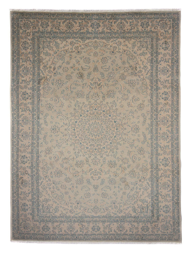Persisk tæppe - Nain - Royal - 350 x 245 cm - lys brun