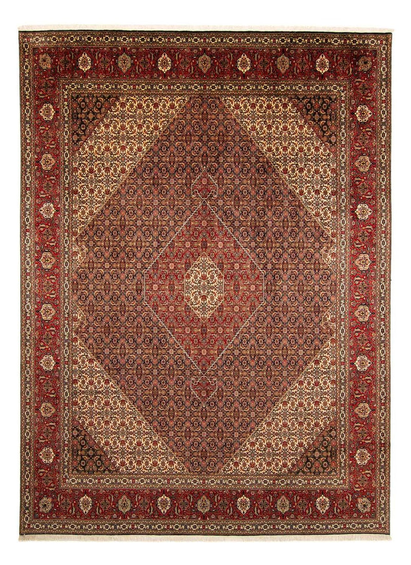 Persisk tæppe - Tabriz - 395 x 300 cm - brun