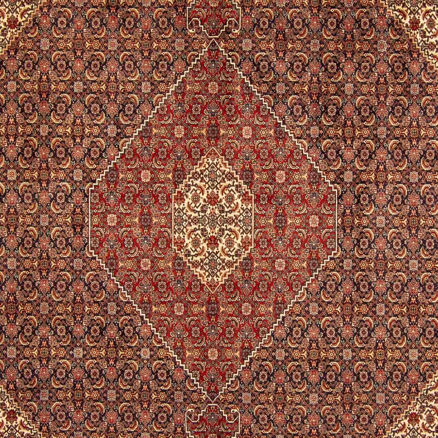 Persisk tæppe - Tabriz - 395 x 300 cm - brun