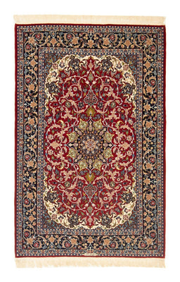 Persisk tæppe - Isfahan - Premium - 169 x 112 cm - rød