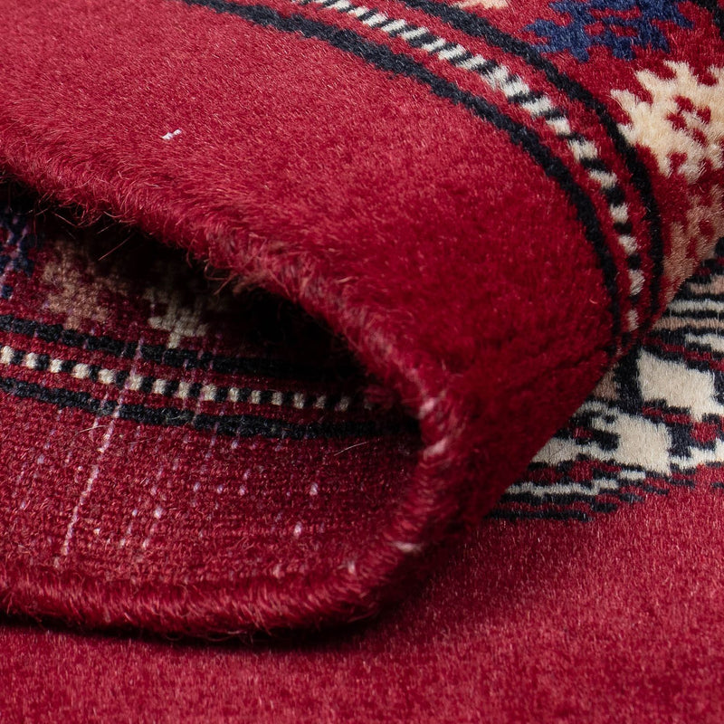 Afghansk tæppe - Bukhara - 303 x 253 cm - rød