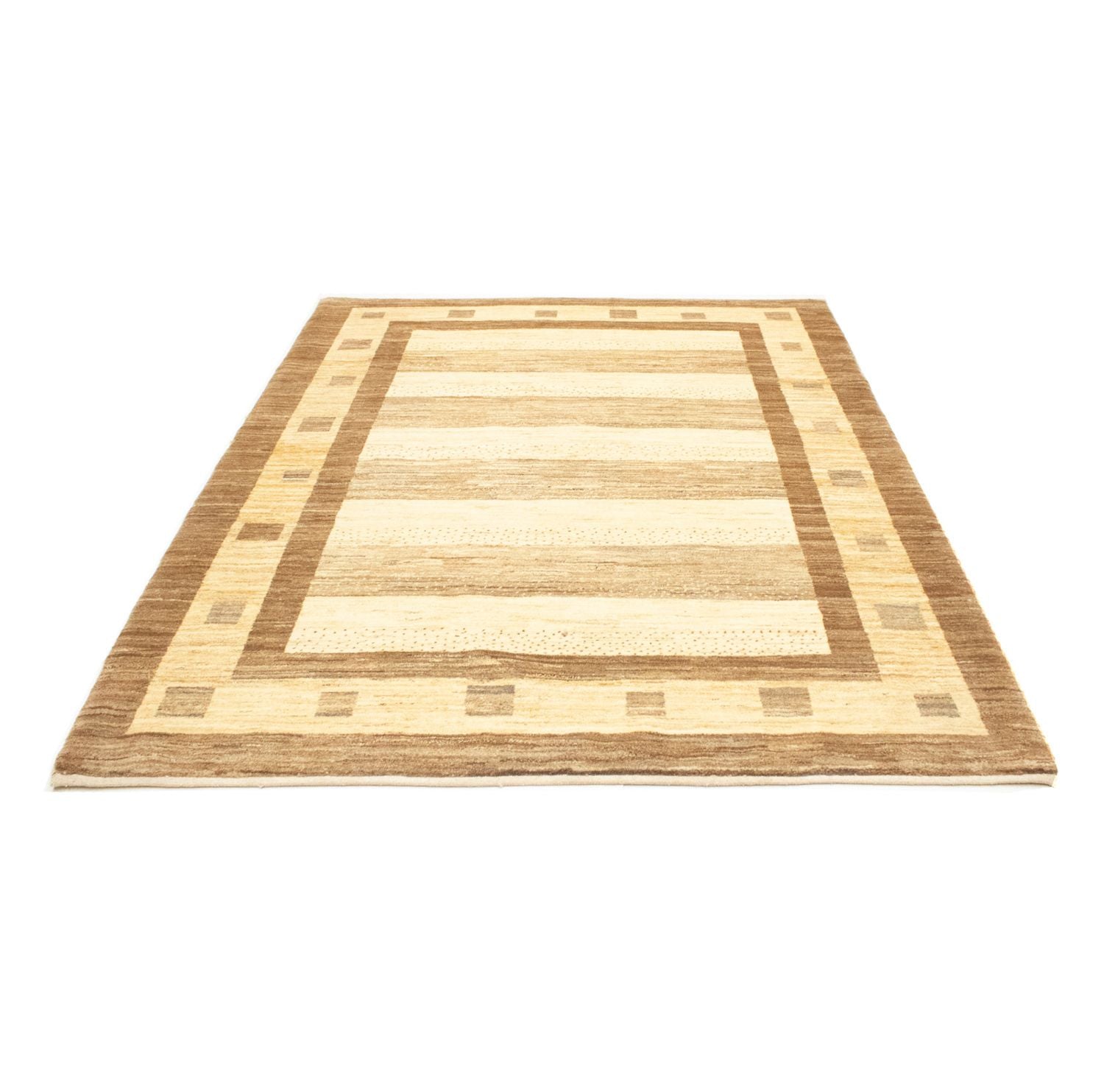 Gabbeh-tæppe - Persisk - 239 x 175 cm - beige