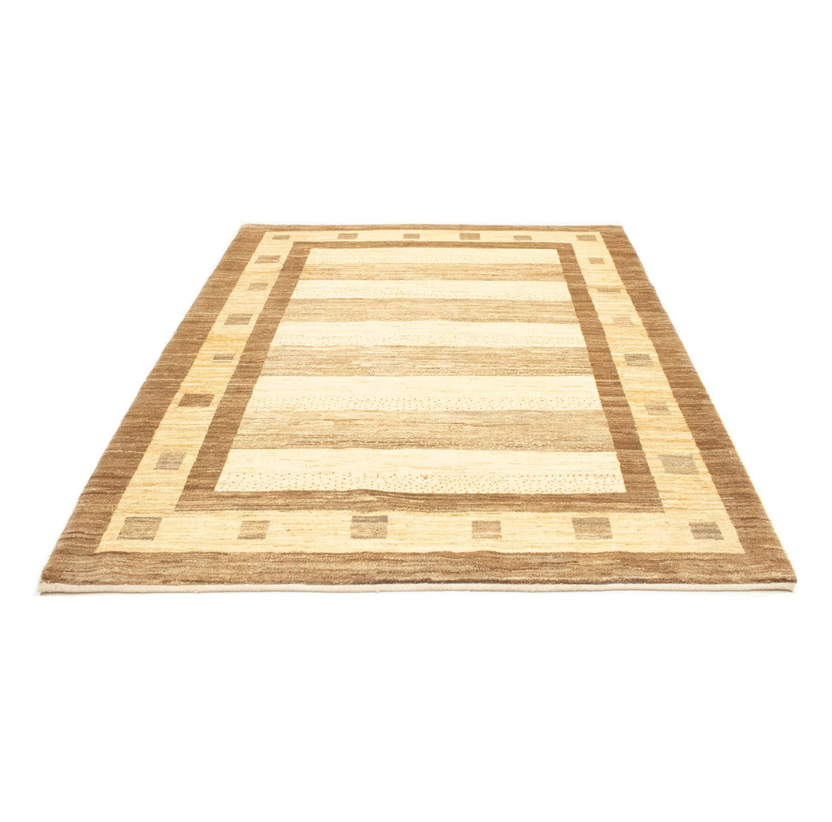 Gabbeh-tæppe - Persisk - 239 x 175 cm - beige