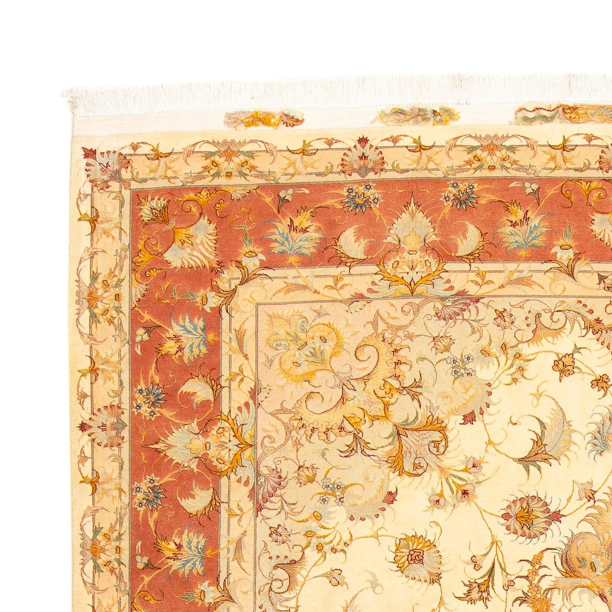 Tabriz - 50 Raj Tæppe 203x294cm - Persisk tæppe