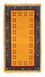 Løber Gabbeh Tæppe - Loribaft Persisk - 194 x 103 cm - guld