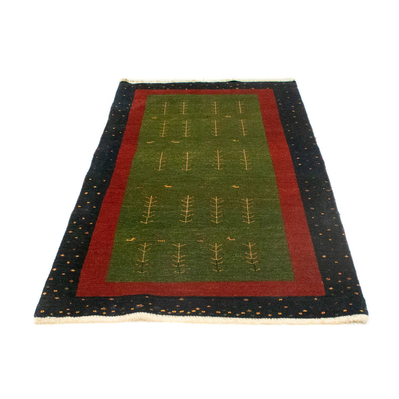 Løber Gabbeh Tæppe - Loribaft Persisk - 203 x 94 cm - flerfarvet