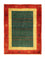 Gabbeh Tæppe - Loribaft Persisk - 181 x 127 cm - grøn