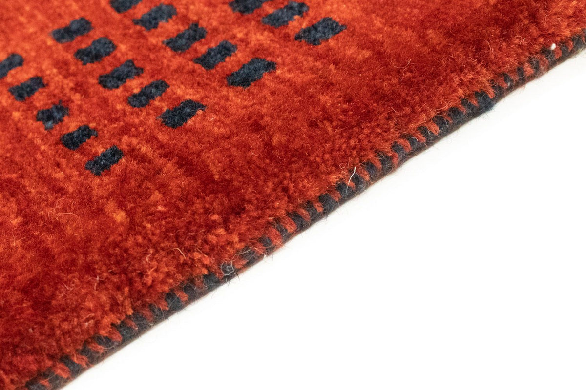 Gabbeh Tæppe - Loribaft Persisk - 181 x 127 cm - grøn