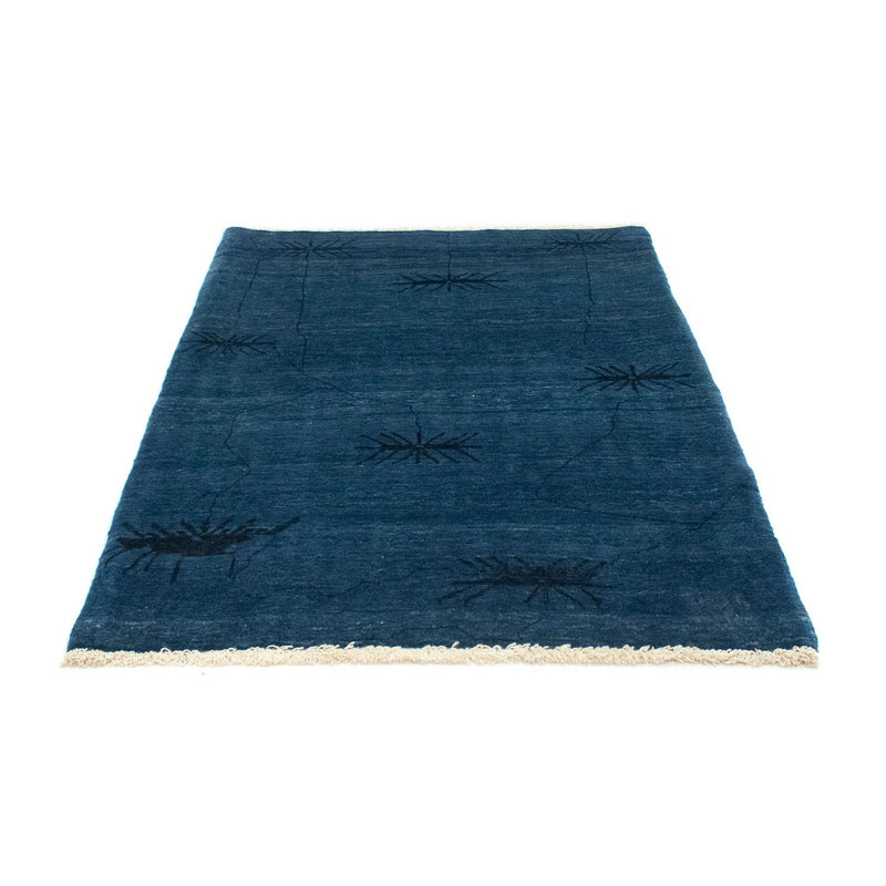 Gabbeh Tæppe - Loribaft Persisk - 150 x 102 cm - mørkeblå