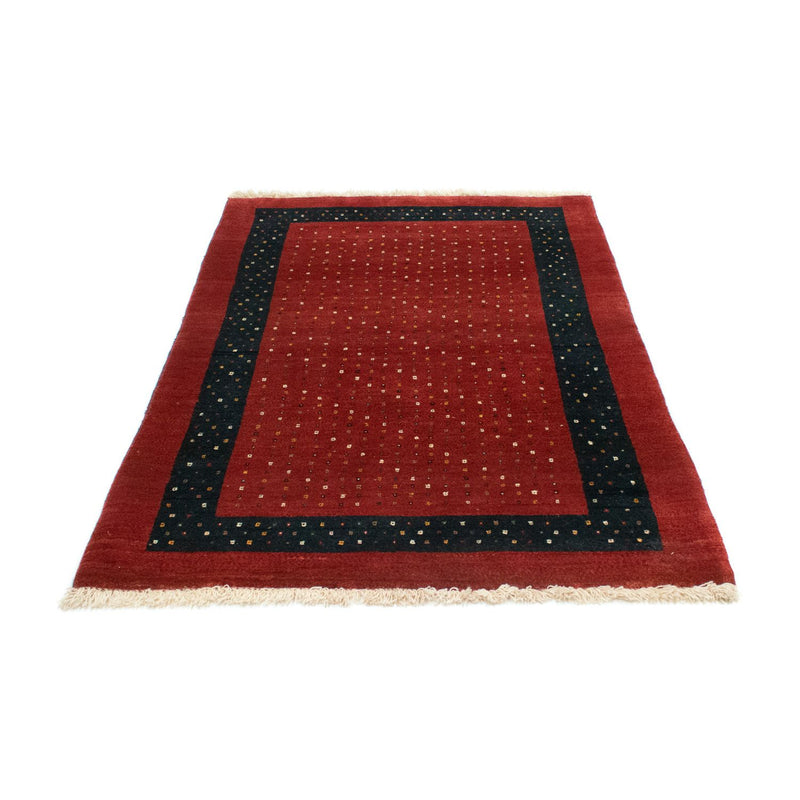 Gabbeh Tæppe - Loribaft Persisk - 155 x 103 cm - rød