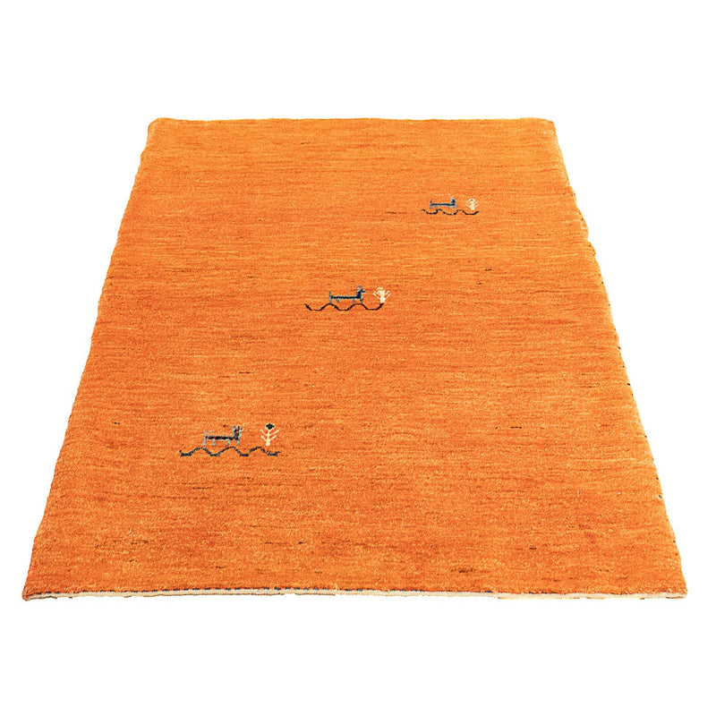 Gabbeh Tæppe - Loribaft Persisk - 130 x 80 cm - rust