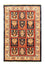 Gabbeh Tæppe - Loribaft Persisk - 157 x 103 cm - rød