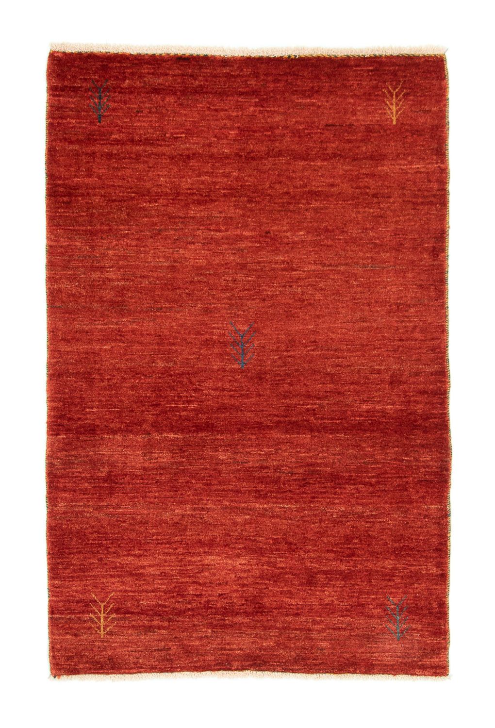 Gabbeh Tæppe - Loribaft Persisk - 146 x 90 cm - rød