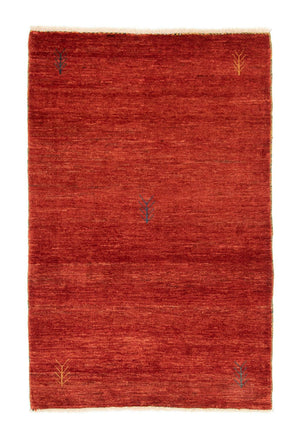 Gabbeh Tæppe - Loribaft Persisk - 146 x 90 cm - rød