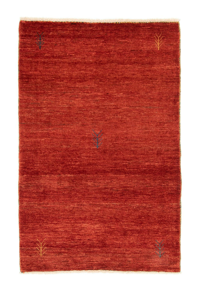 Gabbeh Tæppe - Loribaft Persisk - 146 x 90 cm - rød
