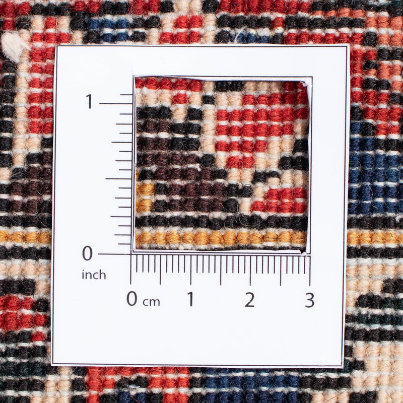 Persisk tæppe - Nomadisk - 354 x 260 cm - mørkerød