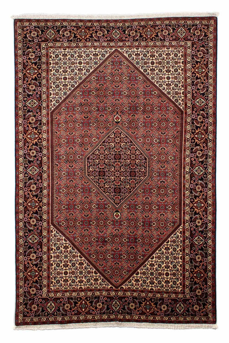 Persisk tæppe - Bijar - 296 x 198 cm - brun