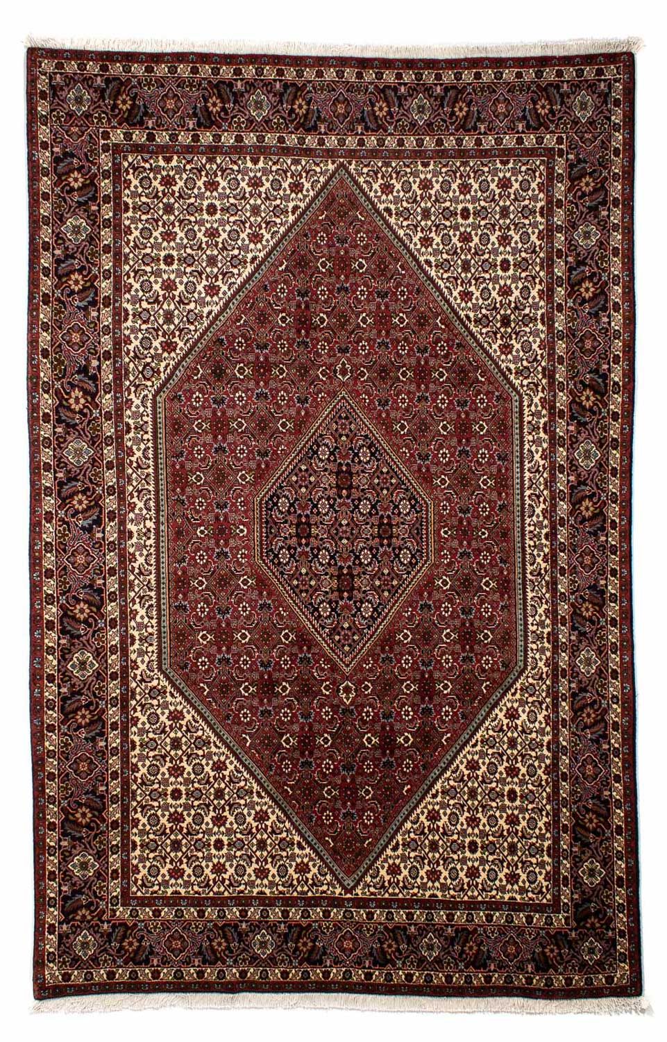 Persisk tæppe - Bijar - 298 x 199 cm - brun