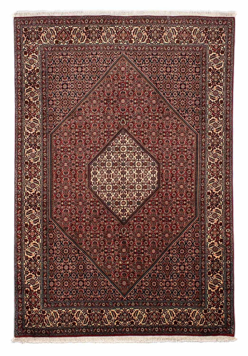 Persisk tæppe - Bijar - 288 x 198 cm - brun