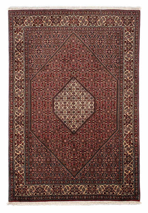 Persisk tæppe - Bijar - 288 x 198 cm - brun