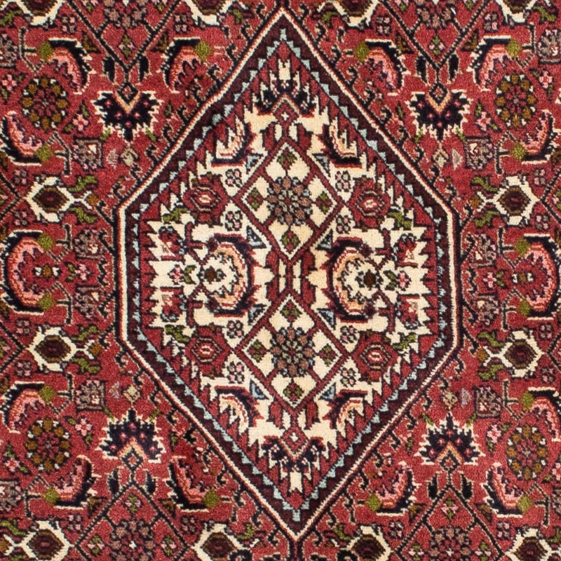 Persisk tæppe - Bijar - 203 x 139 cm - rød