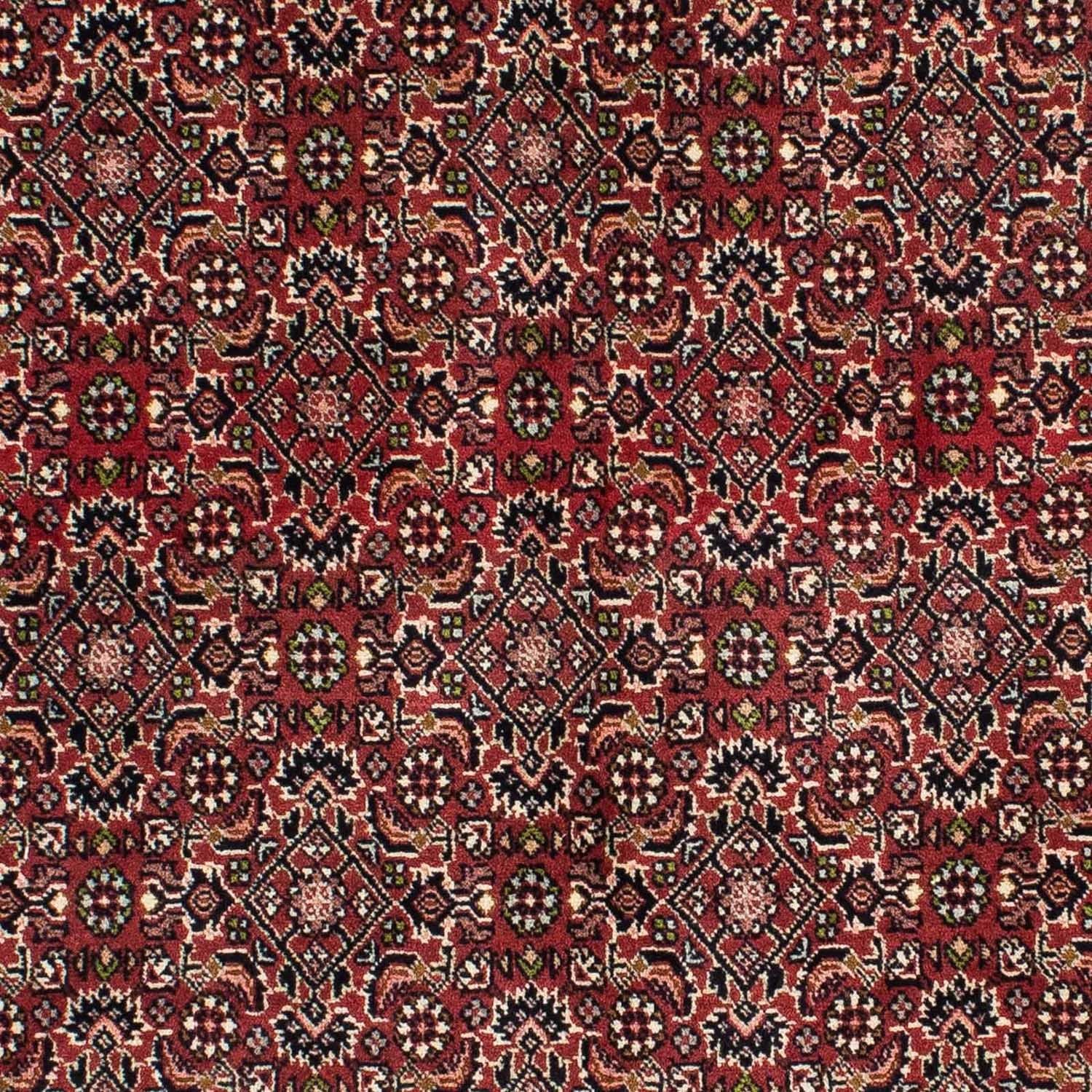 Persisk tæppe - Bijar - 208 x 139 cm - rød