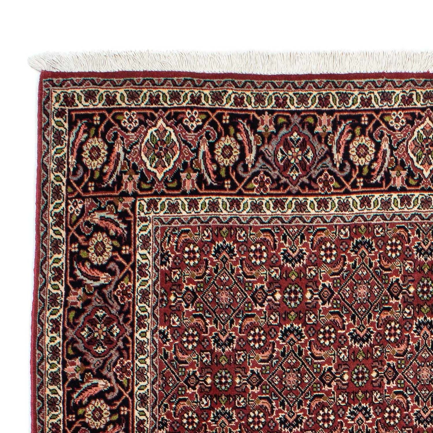Persisk tæppe - Bijar - 208 x 139 cm - rød