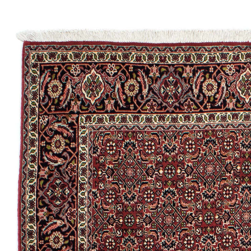 Persisk tæppe - Bijar - 208 x 139 cm - rød