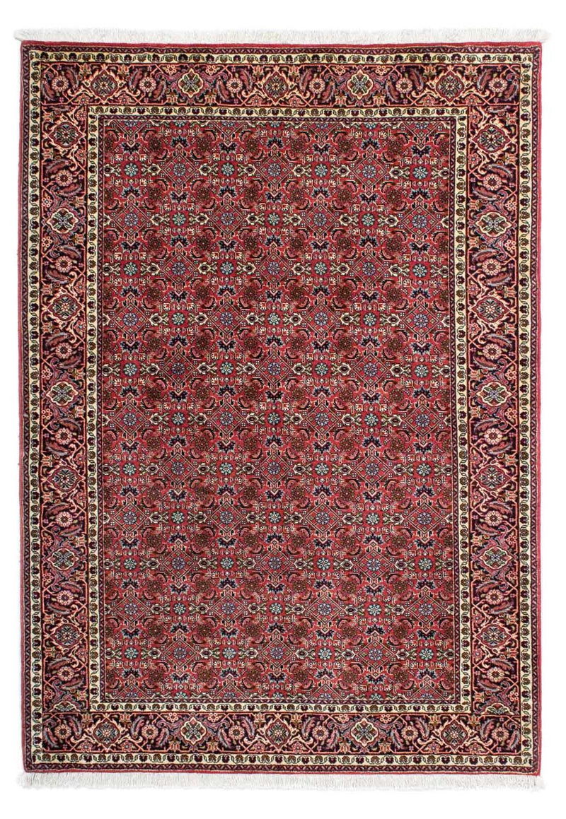 Persisk tæppe - Bijar - 200 x 140 cm - rød