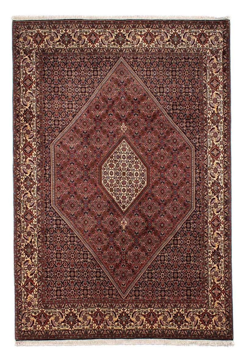 Persisk tæppe - Bijar - 298 x 198 cm - brun