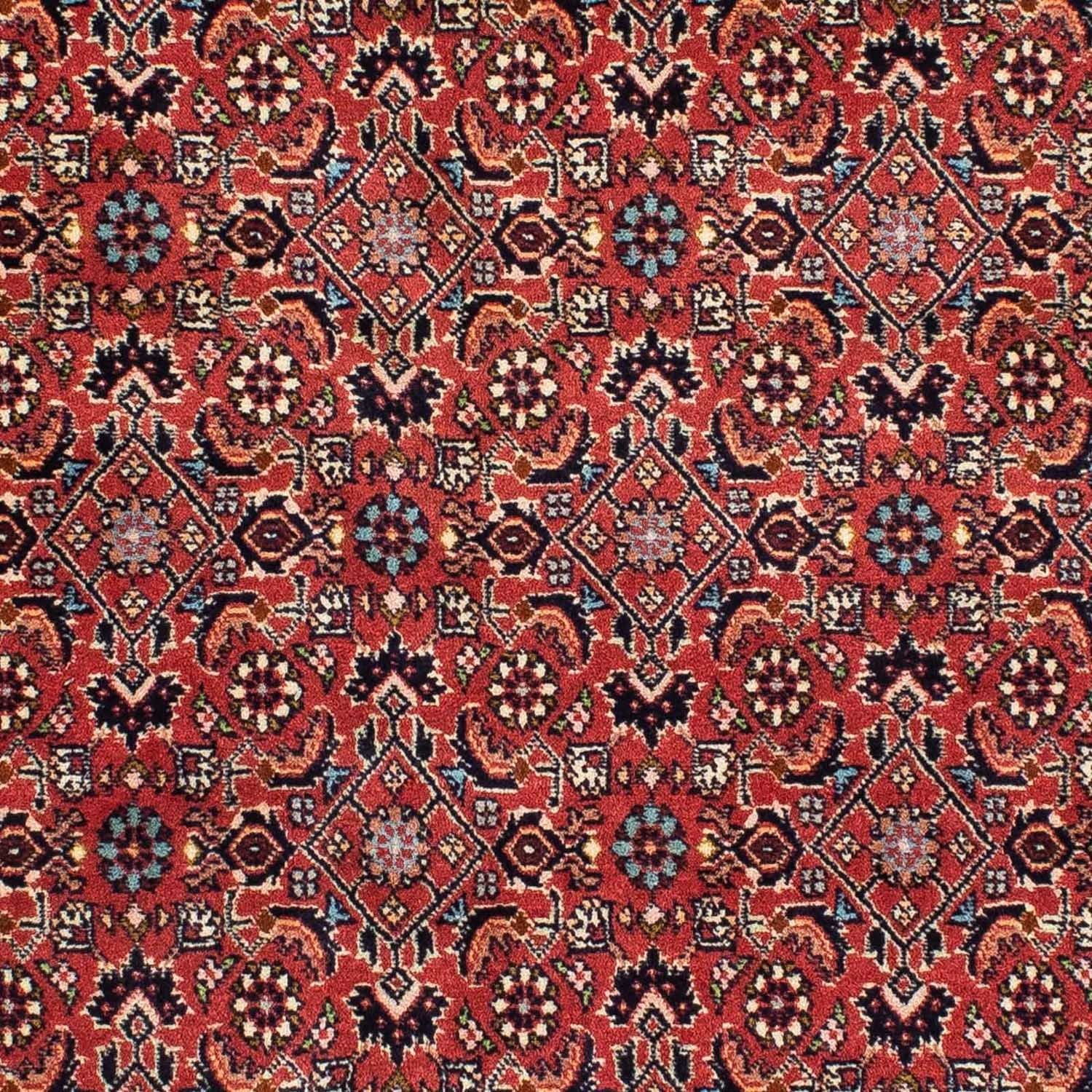 Persisk tæppe - Bijar - 199 x 139 cm - rød
