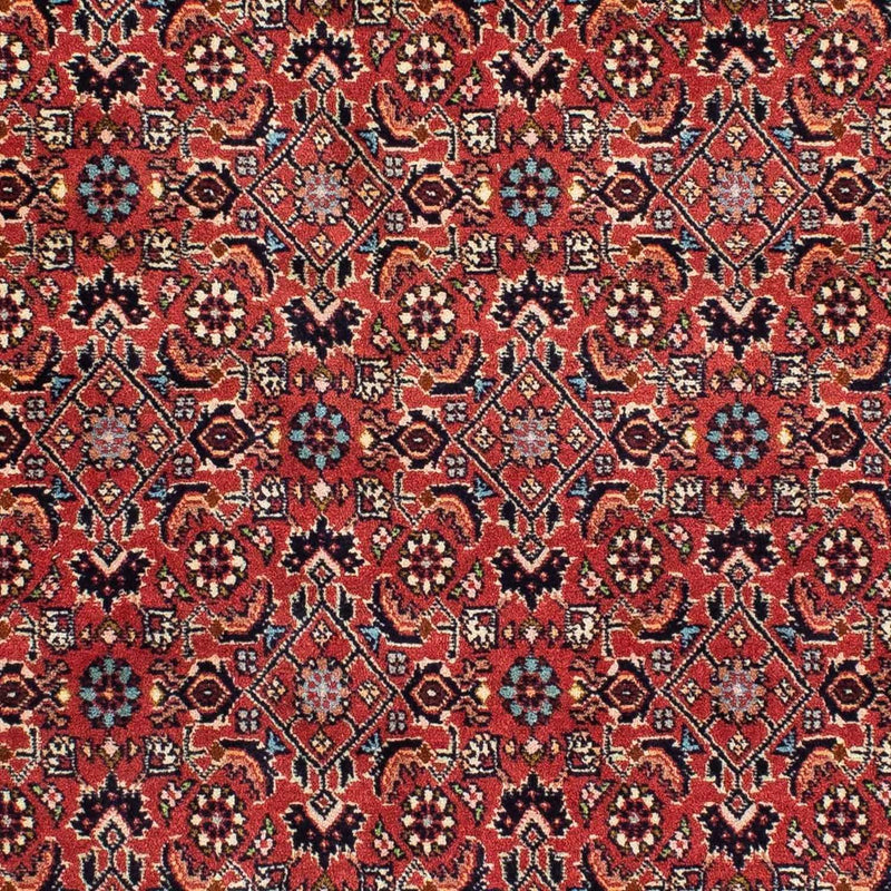 Persisk tæppe - Bijar - 199 x 139 cm - rød