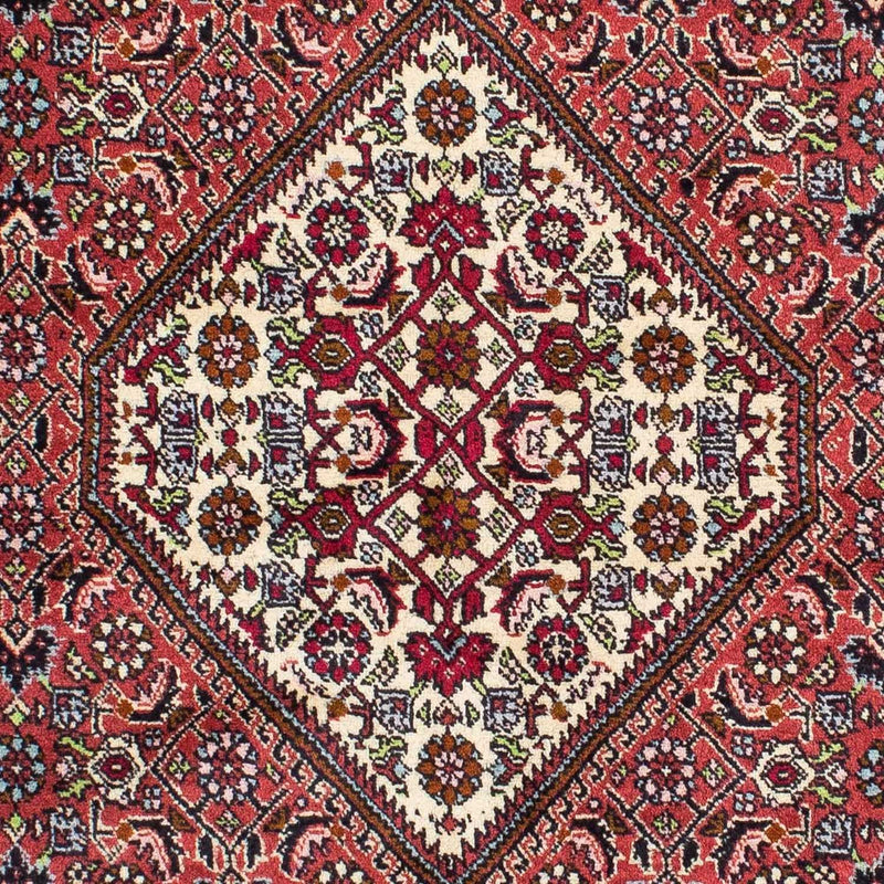 Persisk tæppe - Bijar - 222 x 138 cm - rød
