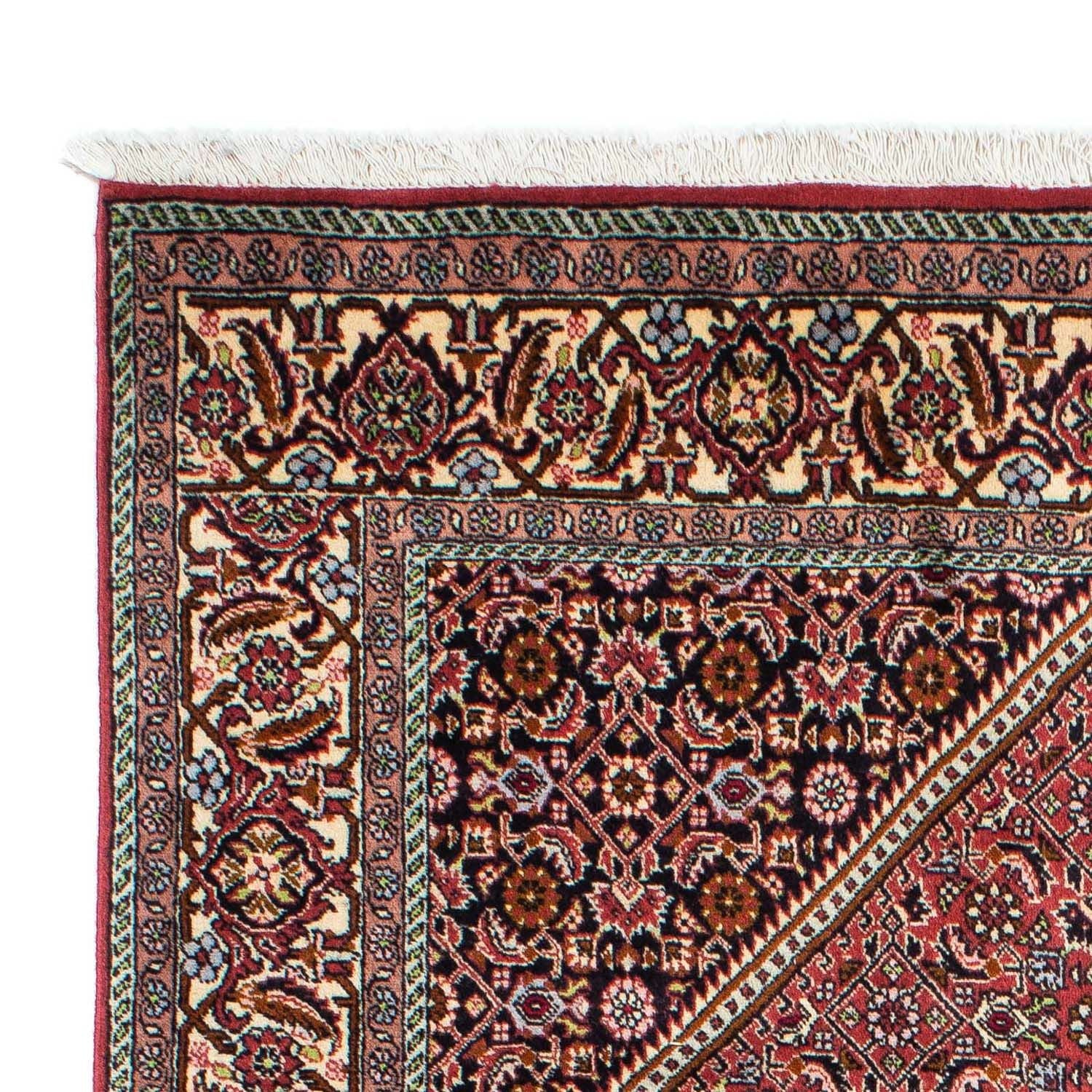 Persisk tæppe - Bijar - 222 x 138 cm - rød