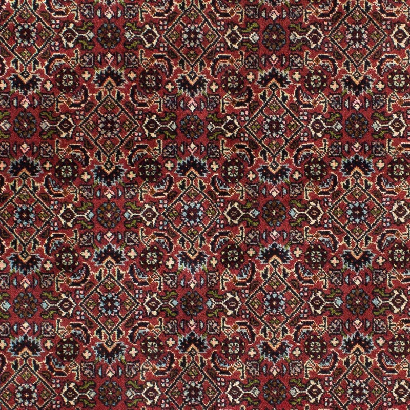 Persisk tæppe - Bijar - 205 x 141 cm - rød