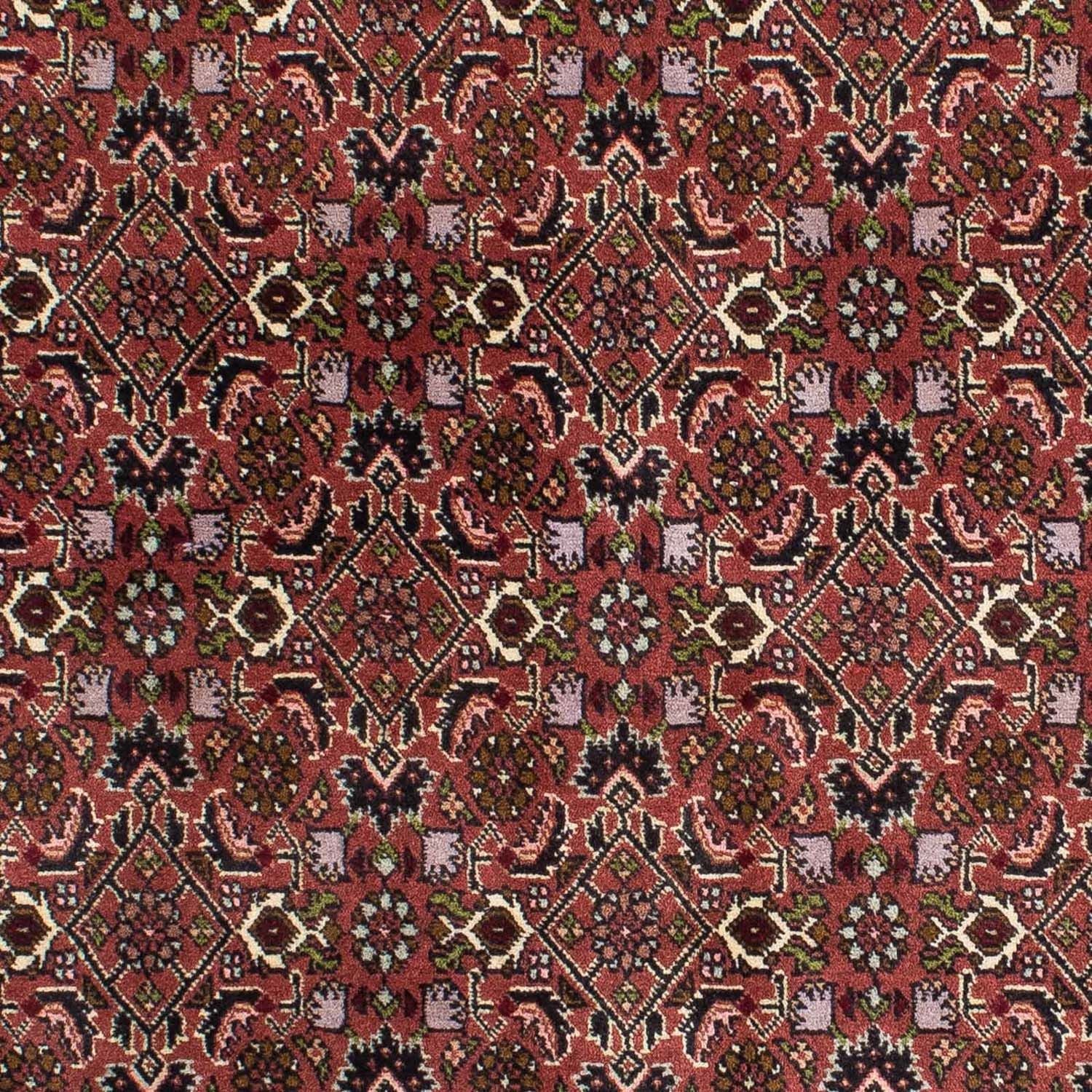 Persisk tæppe - Bijar - 208 x 139 cm - rød