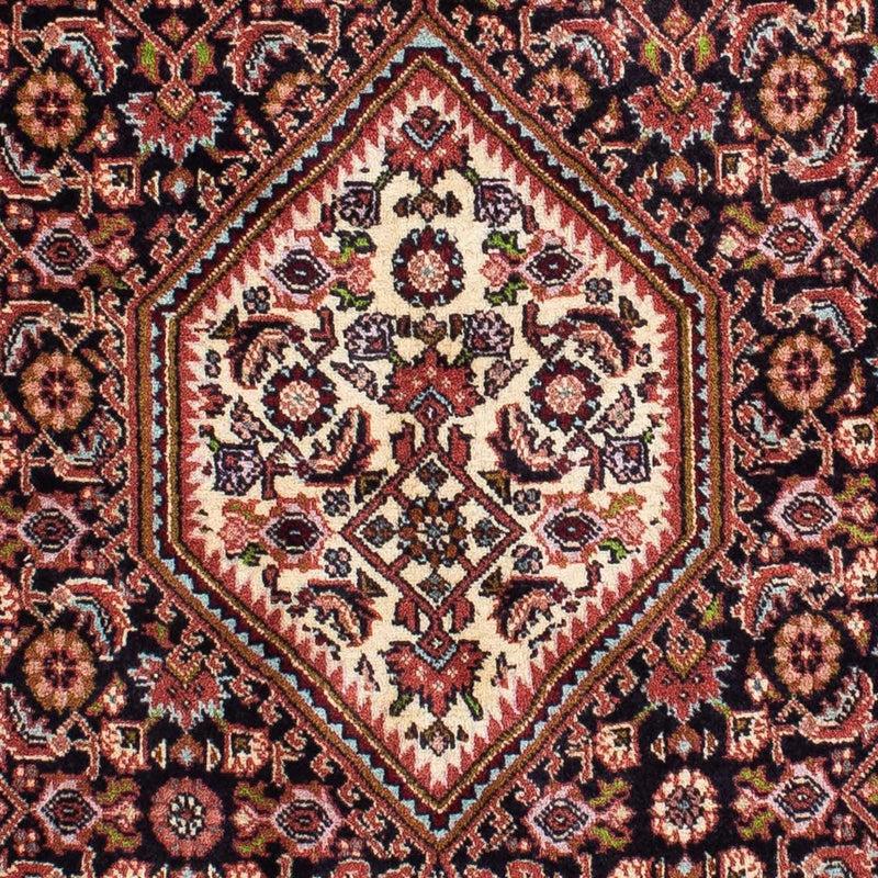 Persisk tæppe - Bijar - 206 x 136 cm - rød