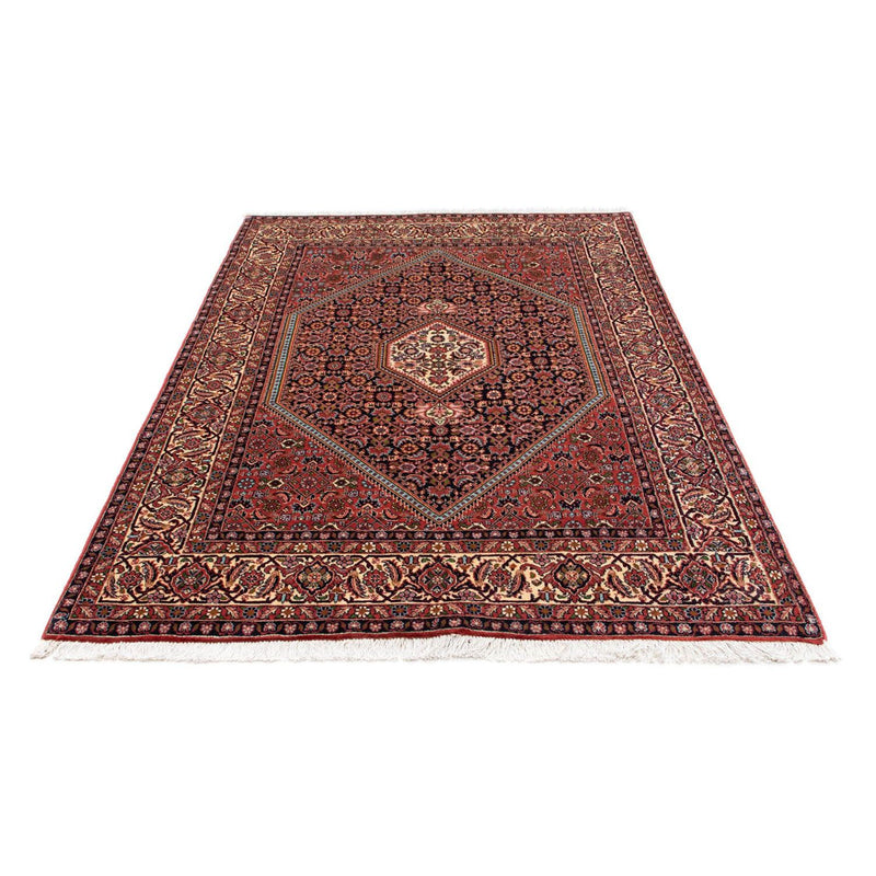Persisk tæppe - Bijar - 206 x 136 cm - rød