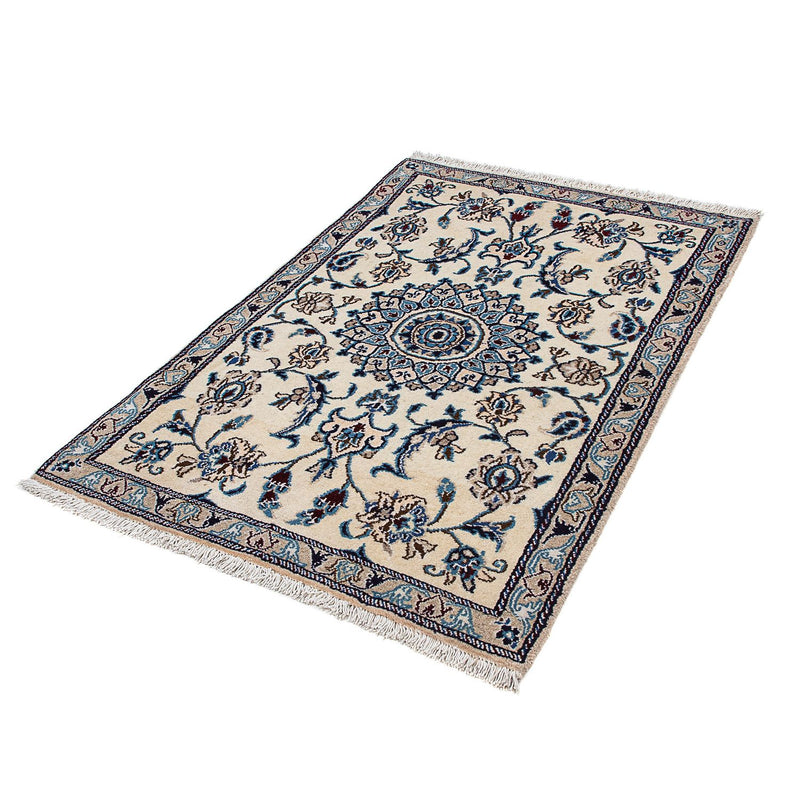 Persisk tæppe - Nain - 128 x 88 cm - beige
